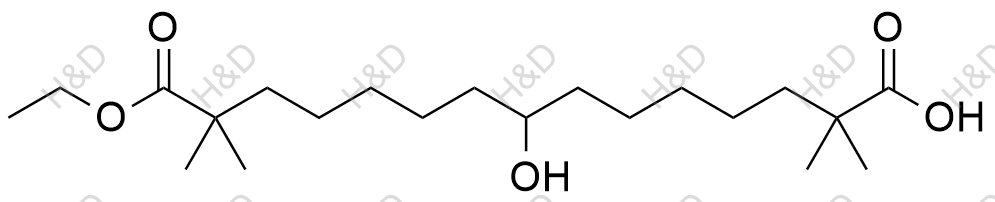 贝派度酸杂质8结构式