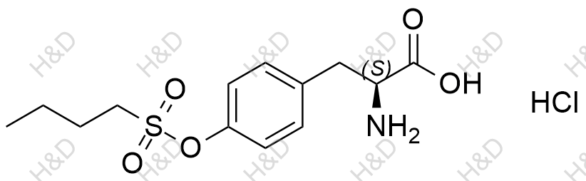 替罗非班杂质29(盐酸盐）结构式