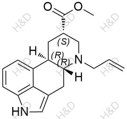 卡麦角林杂质3化学结构式