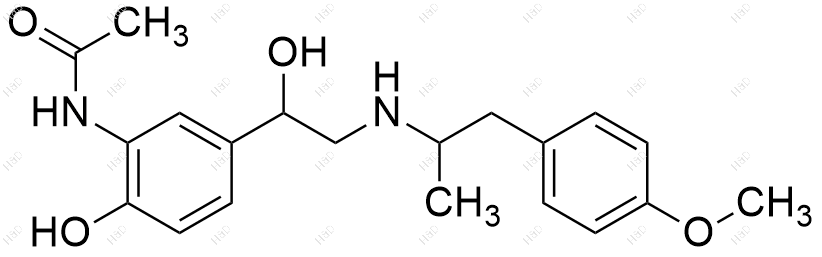 福莫特罗EP杂质C(Mixture of Diastereomers)结构式