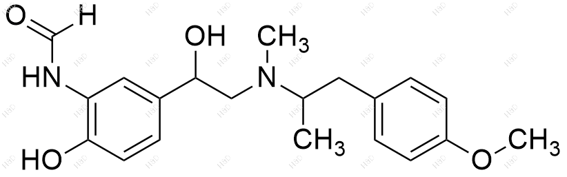 福莫特罗EP杂质 D(Mixture of Diastereomers)结构式