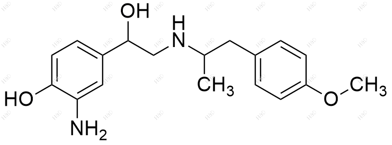 福莫特罗EP杂质A(Mixture of Diastereomers)结构式