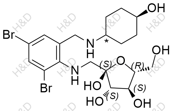 氨溴索杂质33结构式