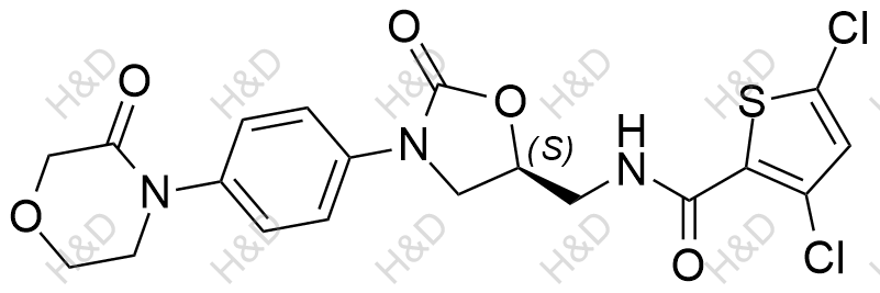 利伐沙班杂质135结构式
