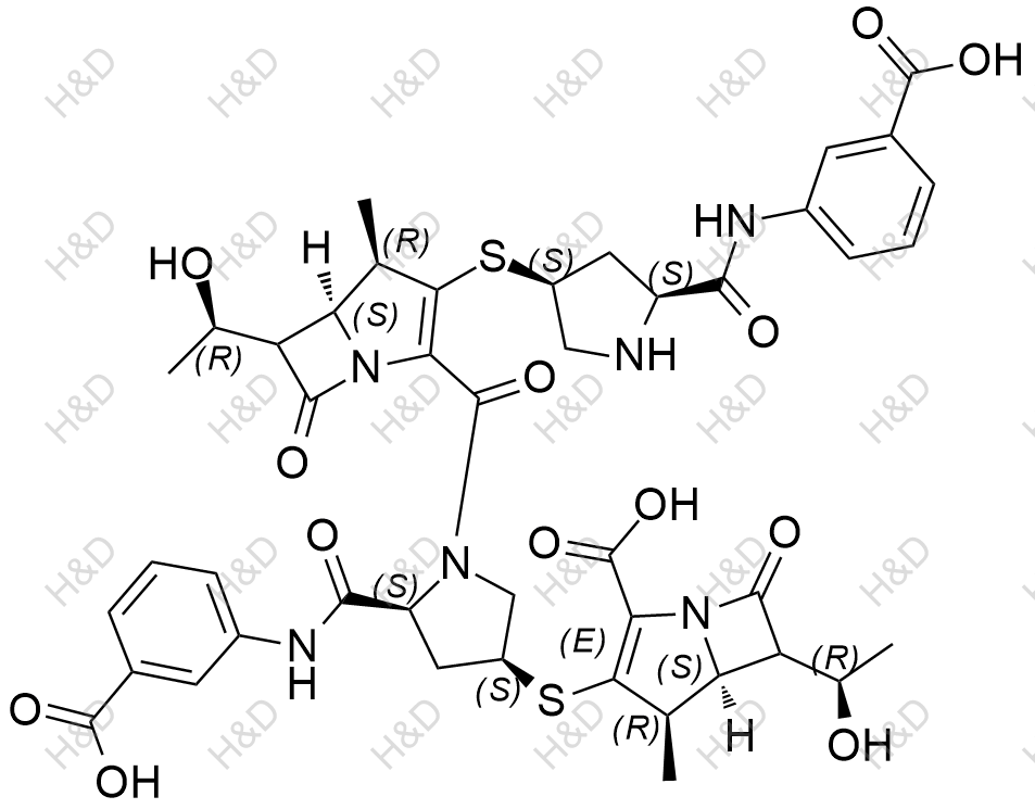 厄他培南杂质50结构式