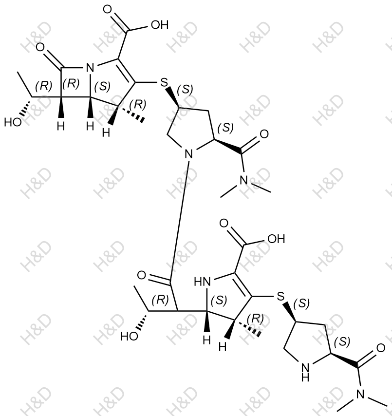 美罗培南杂质25结构式