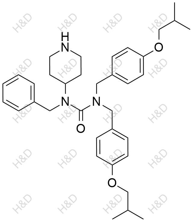 匹莫范色林杂质14结构式