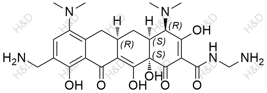 奥马环素杂质32结构式