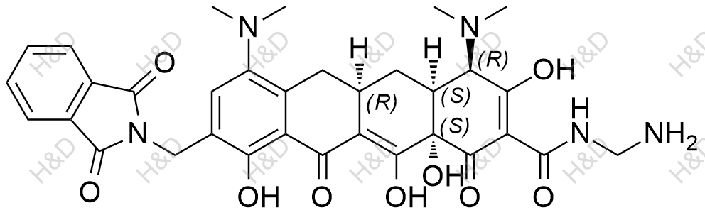 奥马环素杂质25结构式
