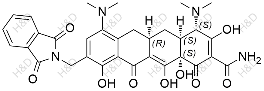 奥马环素杂质13结构式