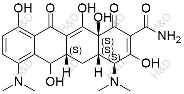 米诺环素杂质16结构式