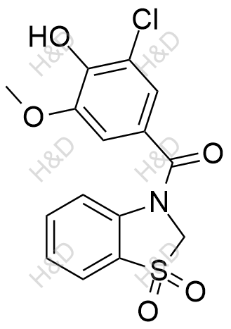 多替诺德杂质25结构式