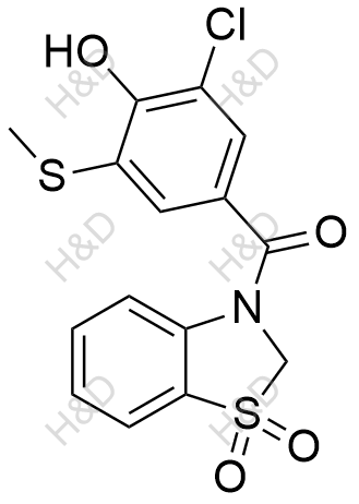 多替诺德杂质26结构式