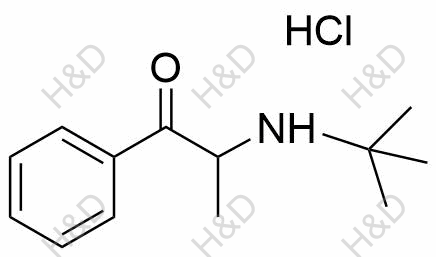 盐酸安非他酮杂质11结构式