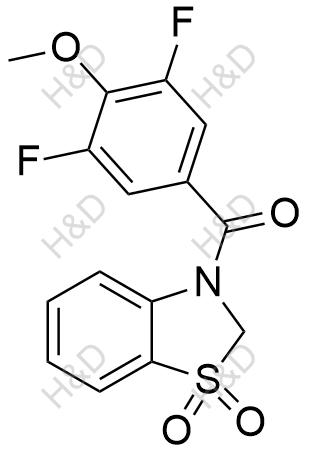 多替诺德杂质21结构式