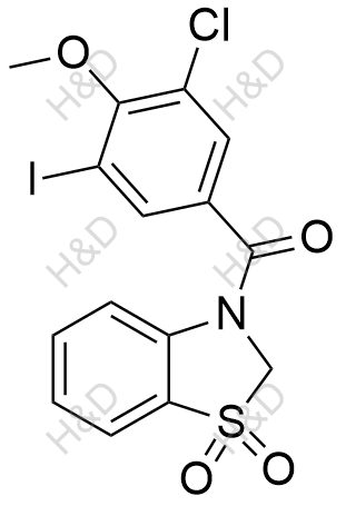 多替诺德杂质19结构式