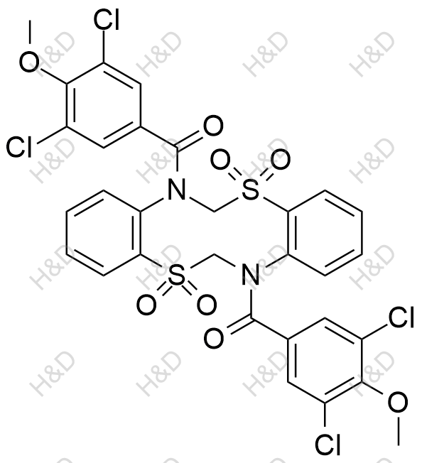 多替诺德杂质6结构式