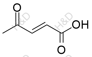 3-乙酰基丙烯酸化学结构式