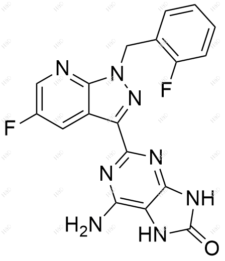 维立西呱杂质1结构式