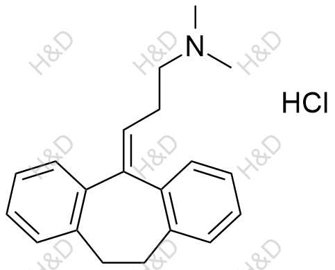 去甲替林EP杂质F（盐酸盐）结构式