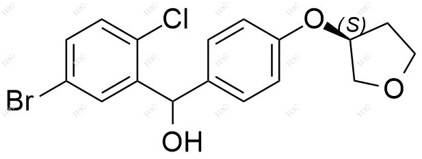 恩格列净杂质146结构式