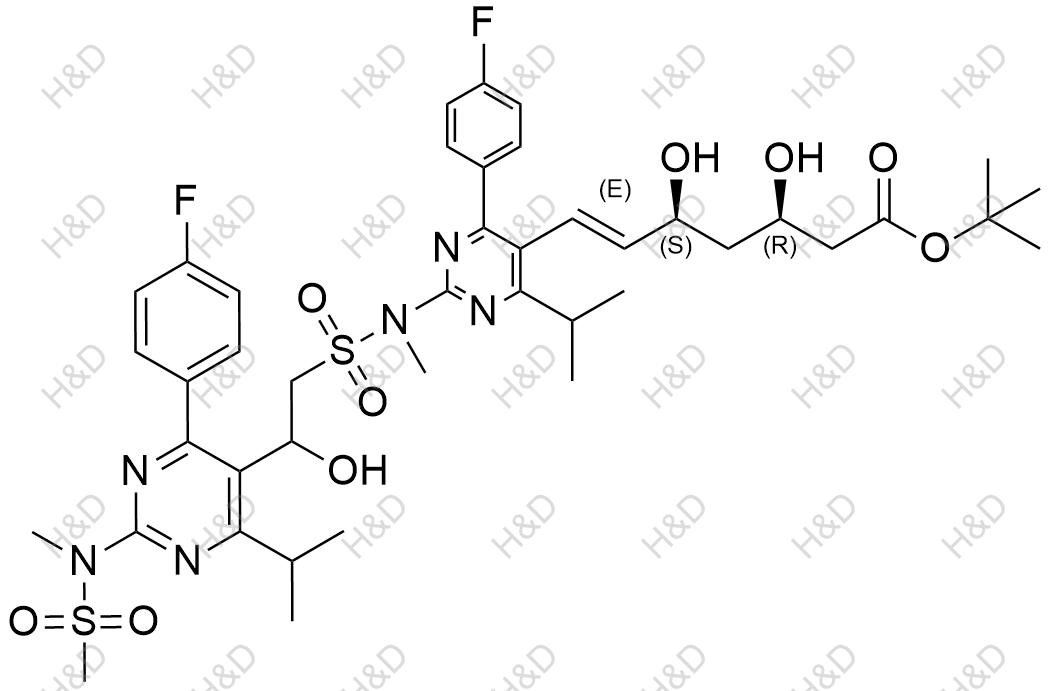 瑞舒伐他汀杂质145结构式