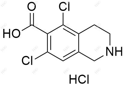 立他司特杂质20（盐酸盐）结构式