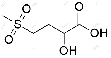 羟蛋氨酸砜化学结构式
