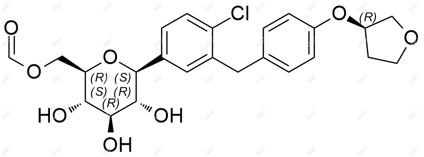 恩格列净杂质151结构式