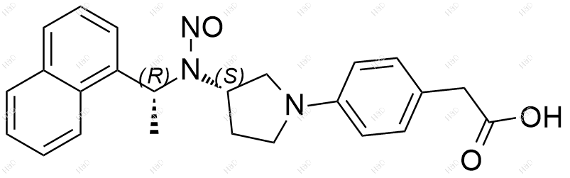 N-亚硝基伊万卡塞结构式