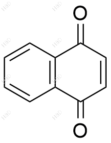 1,4-萘醌化学结构式