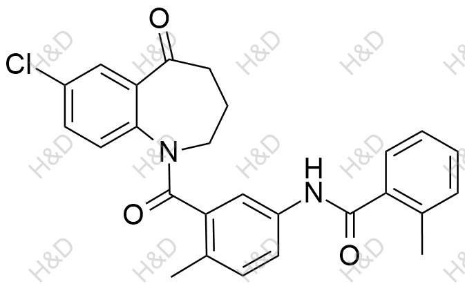 托伐普坦杂质40结构式
