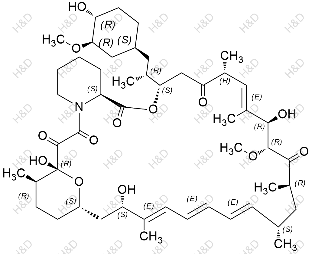西罗莫司杂质11结构式