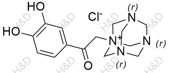 去甲肾上腺素杂质39结构式