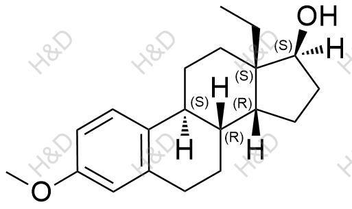 左炔诺孕酮杂质24结构式