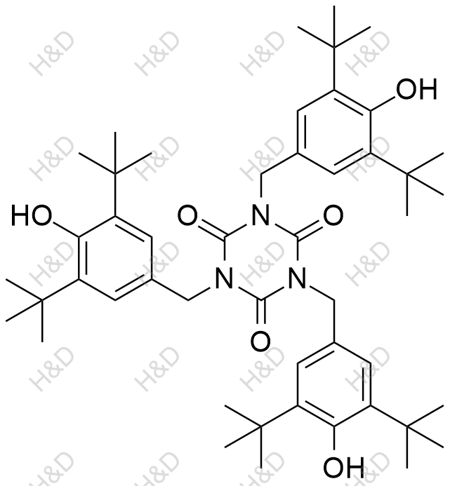 抗氧剂 3114化学结构式