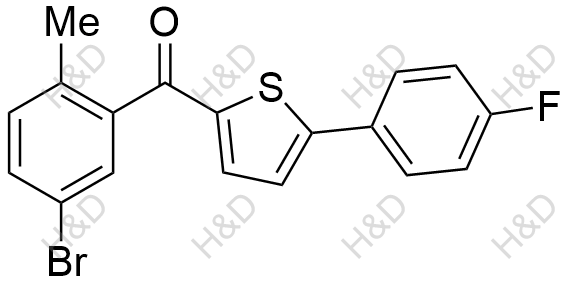 卡格列净杂质94结构式