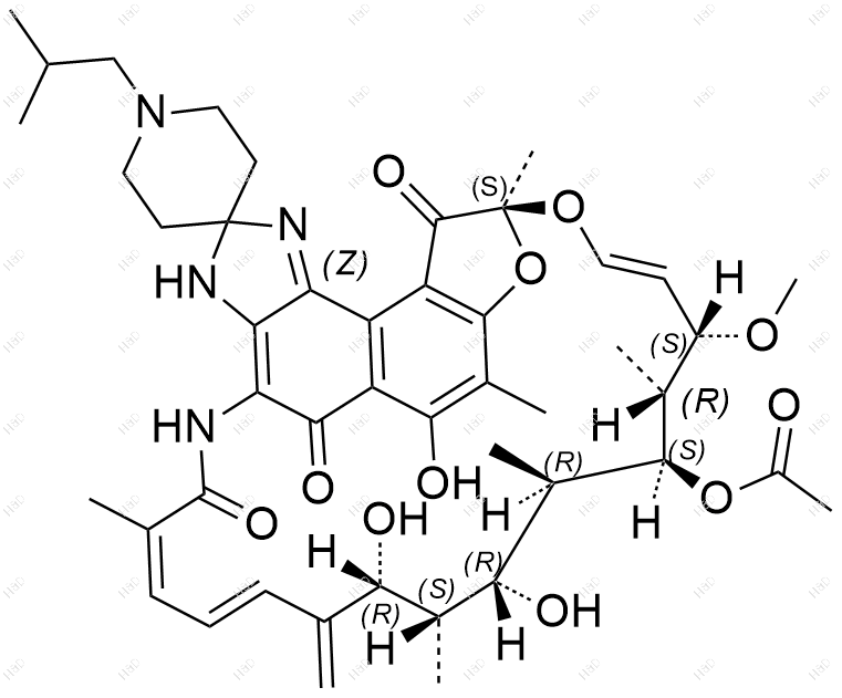 利福布汀EP杂质C结构式