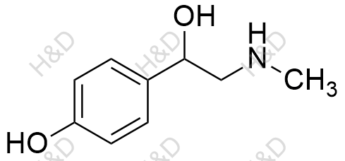 去甲肾上腺素杂质41结构式