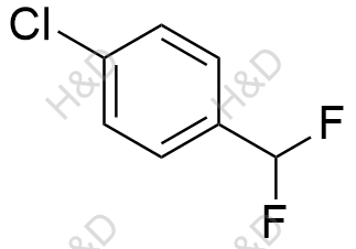 1-氯-4-(二氟甲基)苯结构式