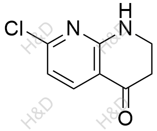 7-氯-2,3-二氢-1,8萘啶-4（1H）-酮结构式