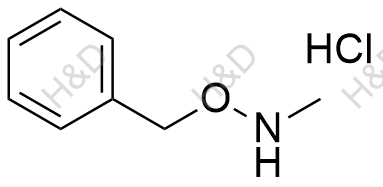 O-苄基-N-甲基羟胺盐酸盐结构式
