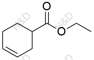 3-环己烯-1-羧酸乙酯结构式