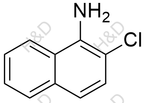 2-氯-1-萘胺结构式