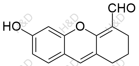 6-羟基-2,3-二氢-1H-黄嘌呤-4-甲醛结构式