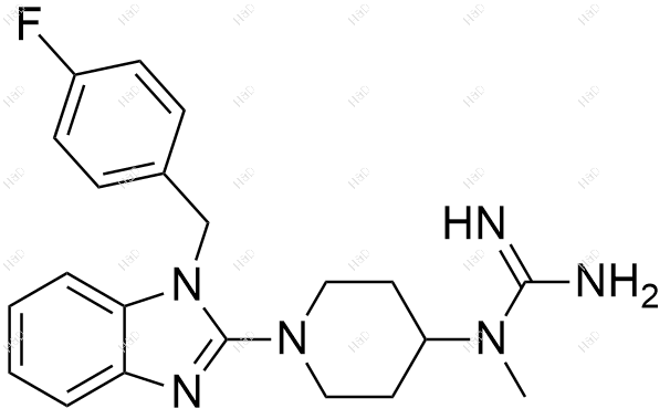 咪唑斯汀杂质3结构式
