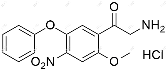艾拉莫德杂质60(盐酸盐)结构式