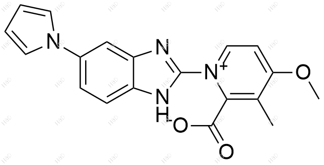 艾普拉唑杂质87结构式
