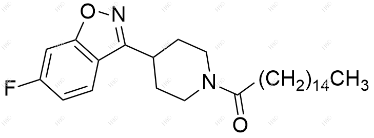 帕利哌酮杂质62结构式