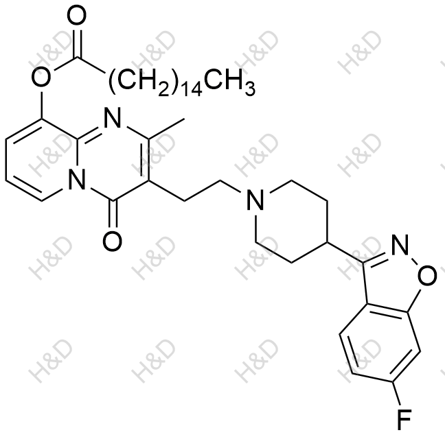 帕利哌酮杂质60结构式